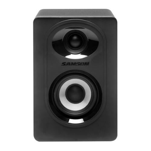 Samson MediaOne M30BT 3-Inch Powered Bluetooth Studio 20W Monitors (Pair, Black)