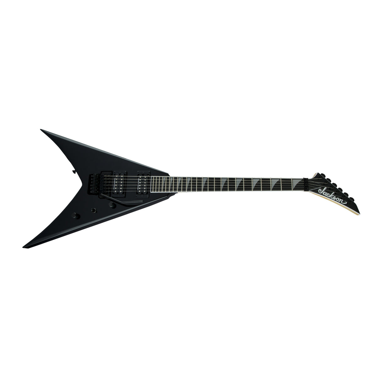 Jackson Pro Series King V KV 6-String Electric Guitar (Gloss Black) with Case