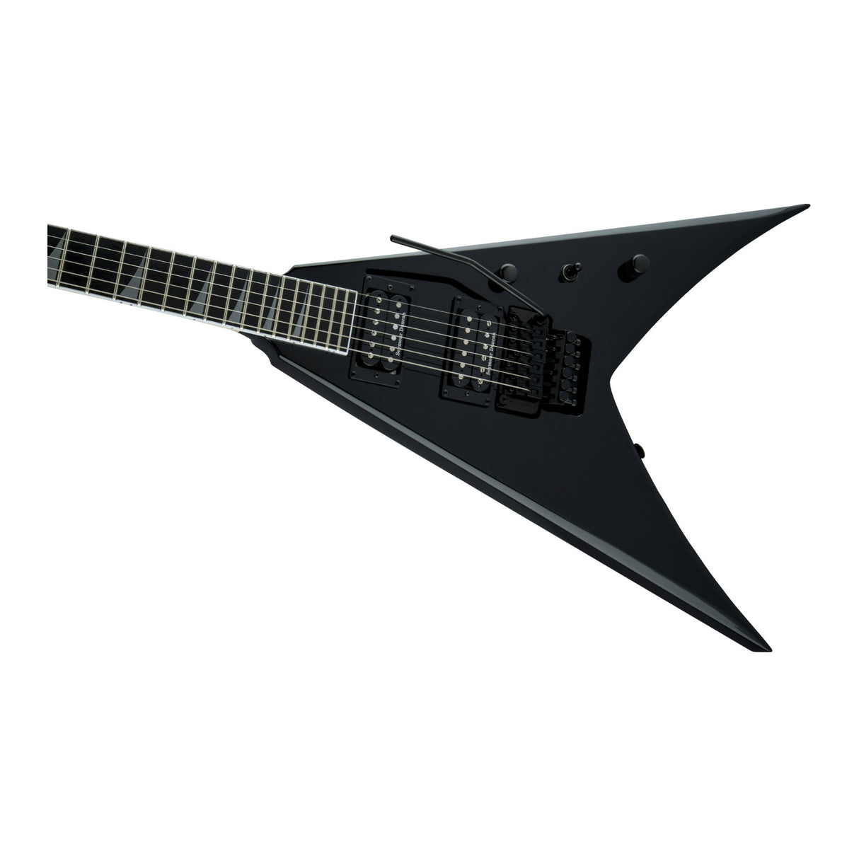 Jackson Pro Series King V KV 6-String Electric Guitar (Gloss Black) with Case