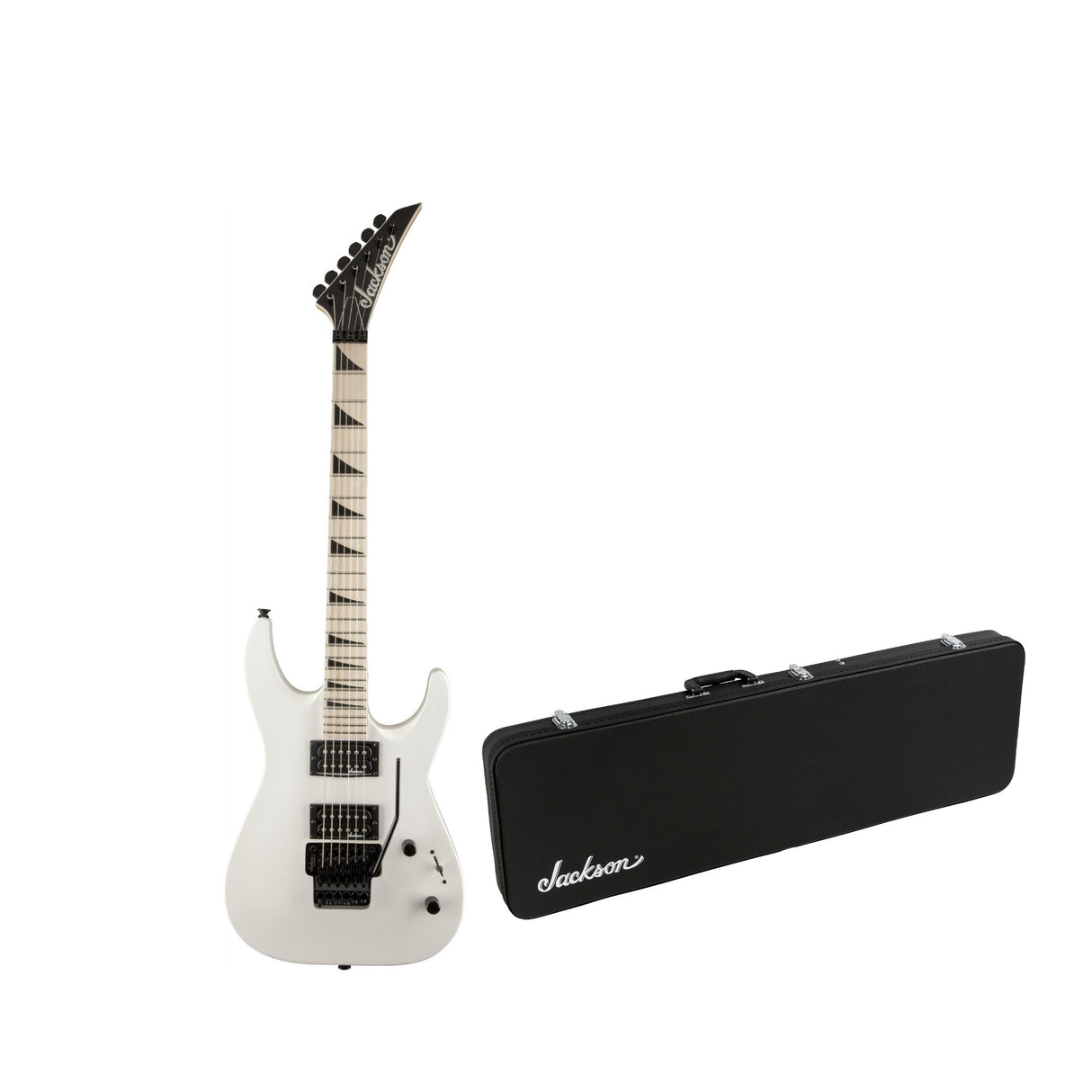 Jackson JS Series Dinky Arch Top 6-String Electric Guitar (Snow White) w/Case