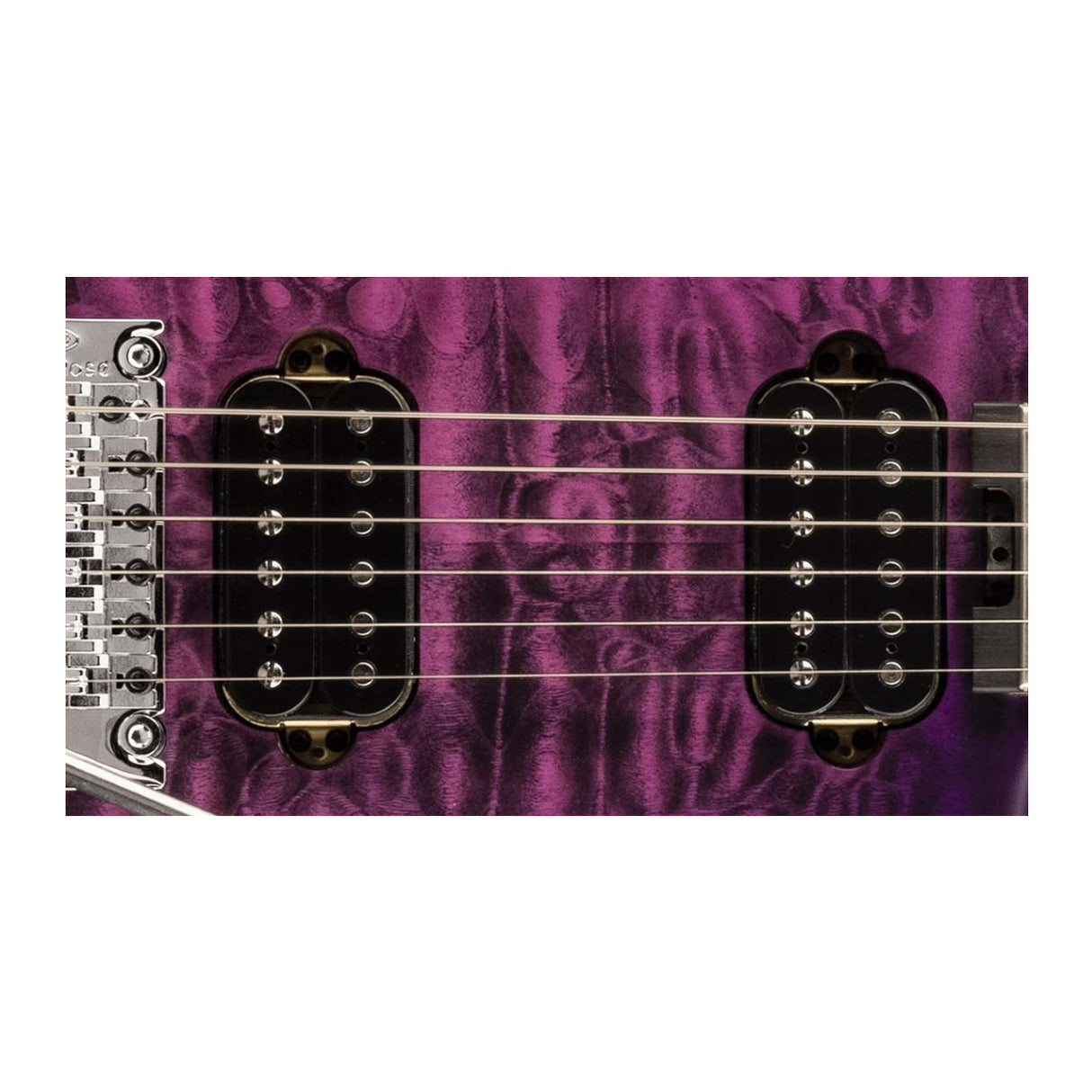 EVH 5150 Deluxe QM Series 6-String Electric Guitar (Right-Handed, Purple Daze)