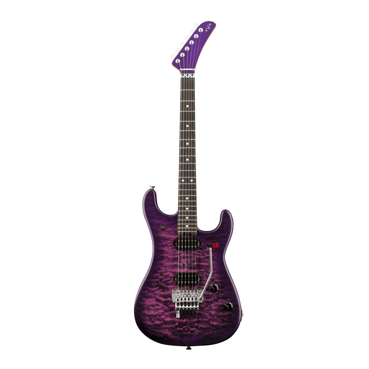 EVH 5150 Deluxe QM Series 6-String Electric Guitar (Right-Handed, Purple Daze)