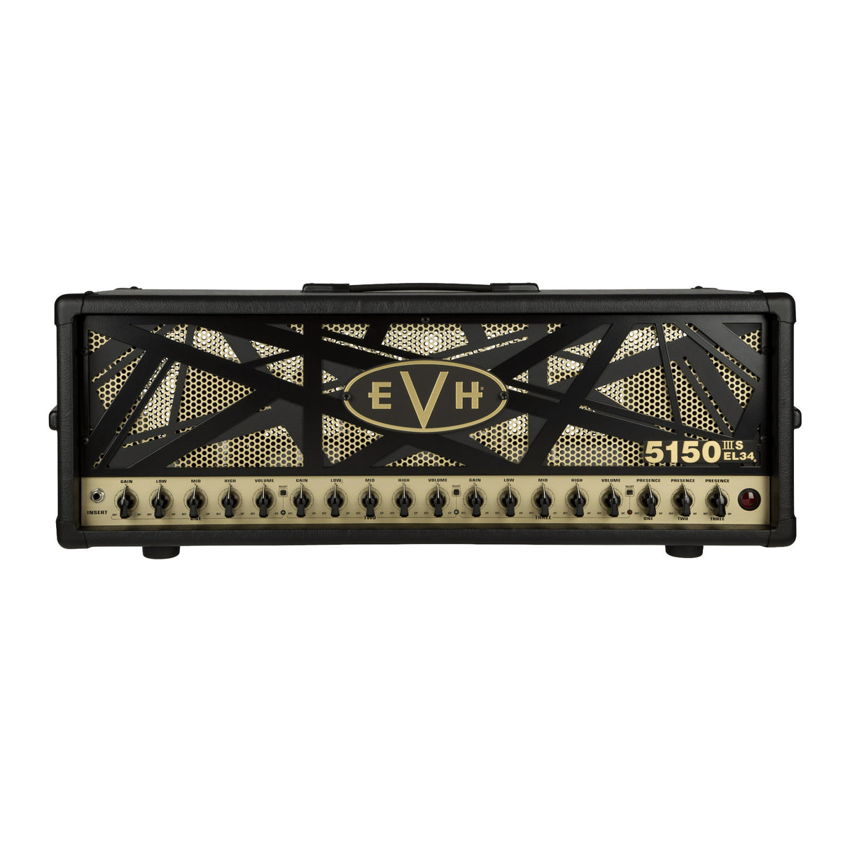 EVH 2250260000 5150 IIIS EL34 100W Amplifier Tube Head with EL34 Tubes (Black)