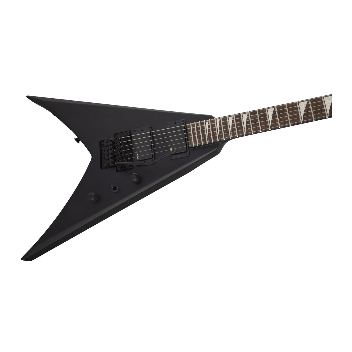 Jackson X Series King V KVXMG Poplar Electric Guitar (Satin Black) with Case