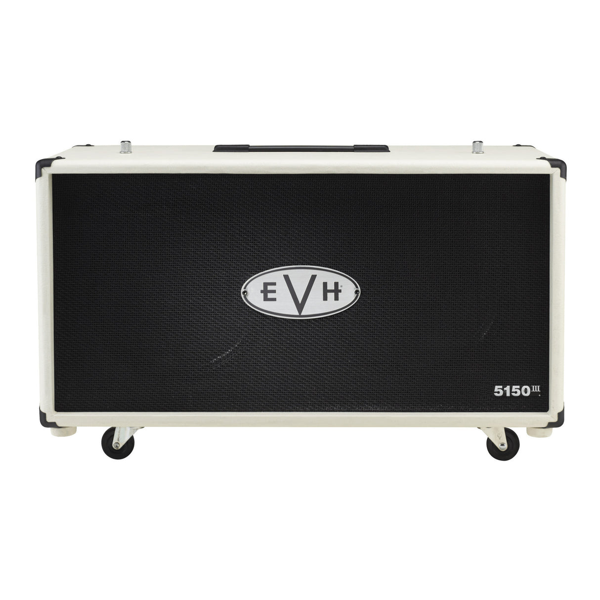 EVH 5150III 2 x 12 Inch Speaker Enclosure Cabinet for Electric Guitars (Ivory)