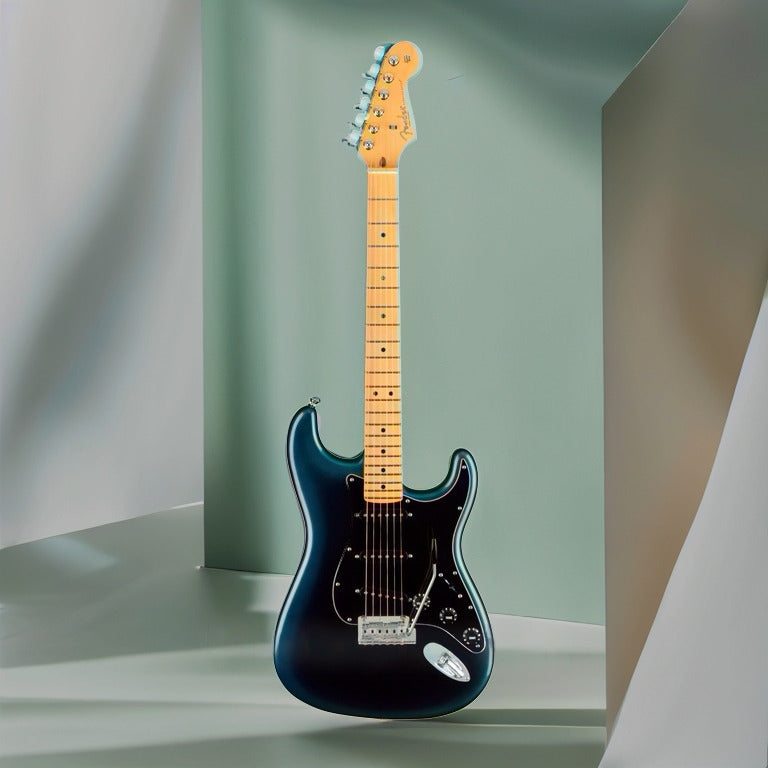 Fender American Professional II Stratocaster Electric Guitar (Maple, Dark Night)
