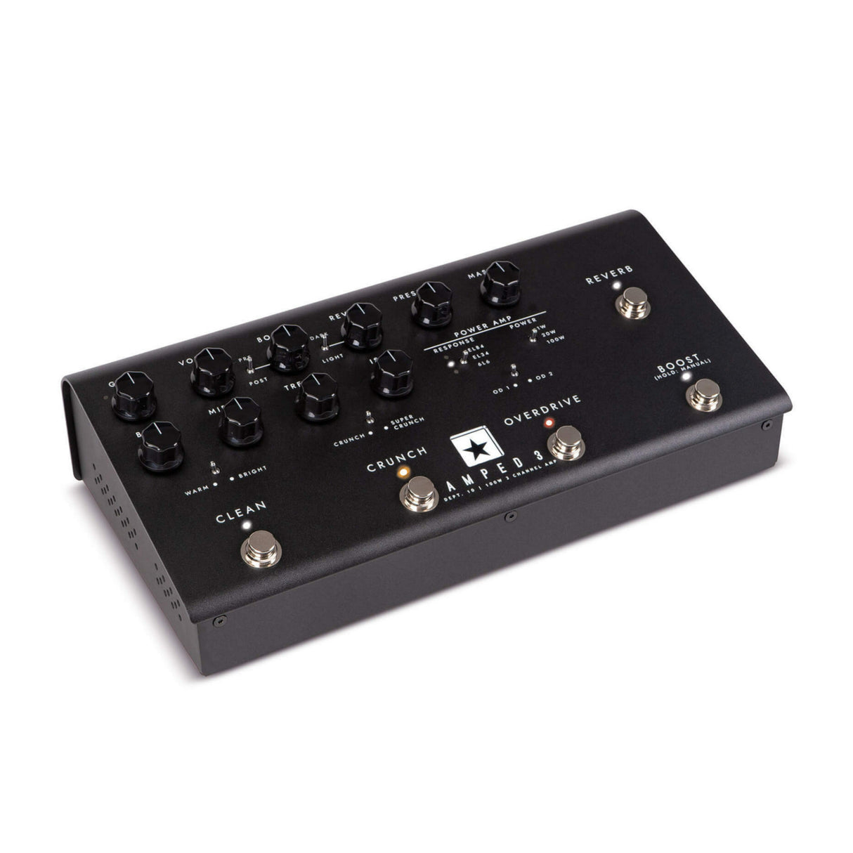 Blackstar AMPED3 100W Multi-Channel User Programmable Presets Guitar Amp Pedal