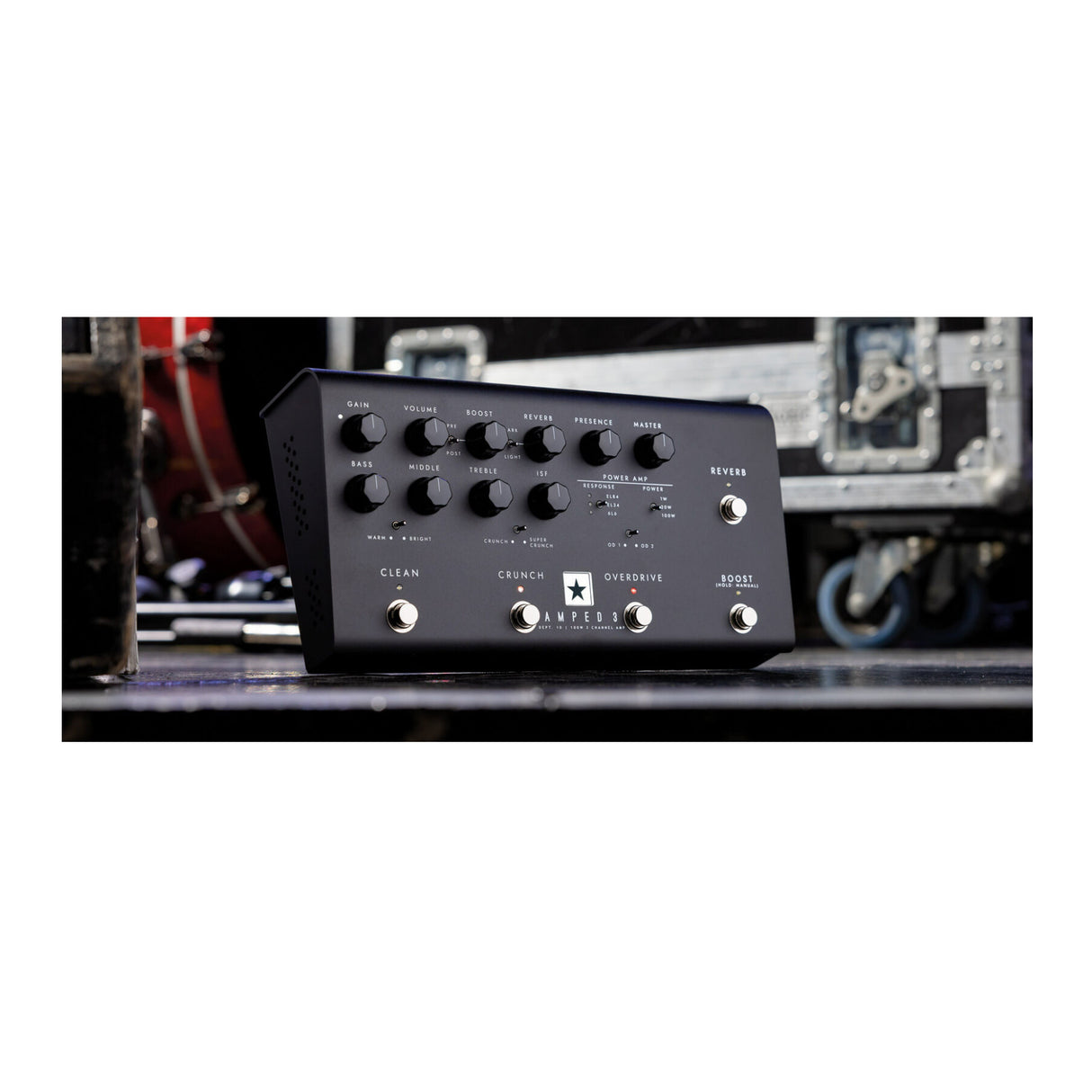 Blackstar AMPED3 100W Multi-Channel User Programmable Presets Guitar Amp Pedal