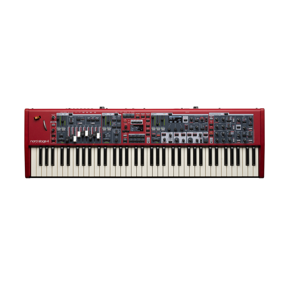 Nord Stage 4 Compact 73-Key Keyboard with Stand, Bench, Headphones and Pedal