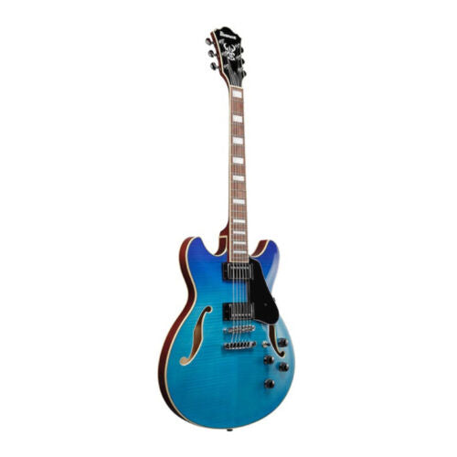 Ibanez AS Artcore 6 String Semi-Acoustic Guitar (Azure Blue Gradation)