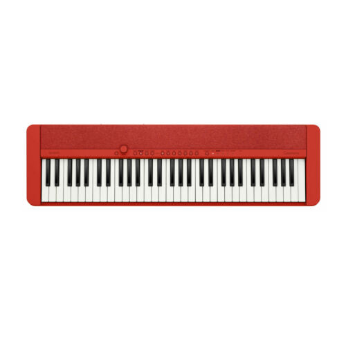 Casio Casiotone 61-Key Touch Response Portable Keyboard, Red (CT-S1RD)