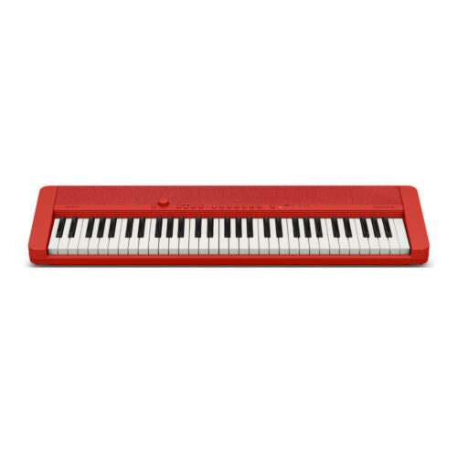 Casio Casiotone 61-Key Touch Response Portable Keyboard, Red (CT-S1RD)