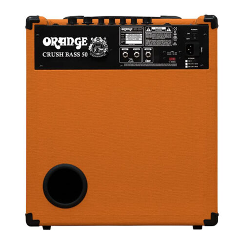 Orange Amps Crush Bass 50 1x12-Inch Combo Amp with Chromatic Tuner (Orange)