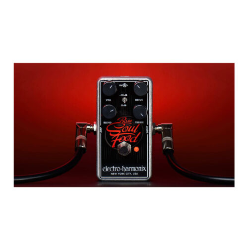 Electro-Harmonix Bass Soul Food Transparent Overdrive Bass Pedal