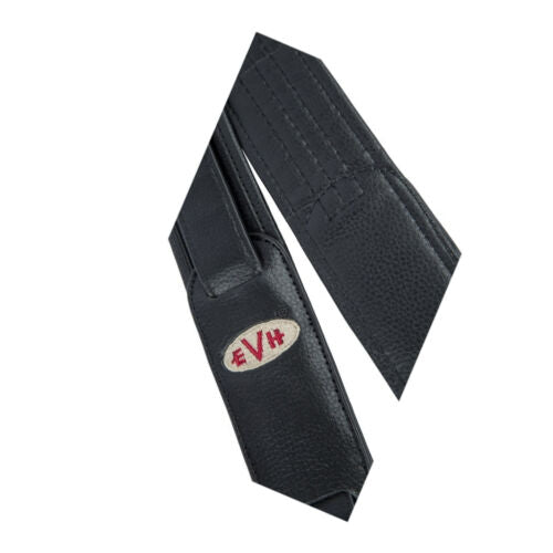 EVH Accessories Premium Quality 42-Inch Adjustable Leather Guitar Strap (Black)