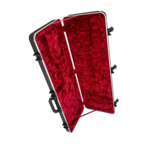 EVH Striped Series Electric Guitar Hardshell Case with TSA Latches (Black)