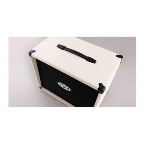 EVH 5150III 1 x 12 Inch Straight Front Sturdy Speaker Enclosure Cabinet for Electric Guitars (Ivory)