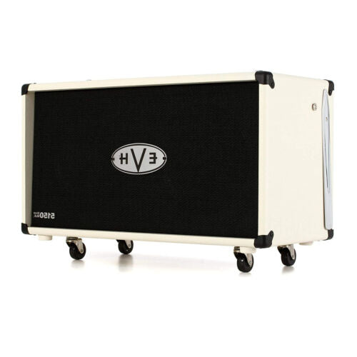 EVH 5150III 2 x 12 Inch Speaker Enclosure Cabinet for Electric Guitars (Ivory)