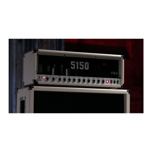 EVH 2257400410 5150 Iconic Series 80W Amplifier Head with 2 Channels (Ivory)