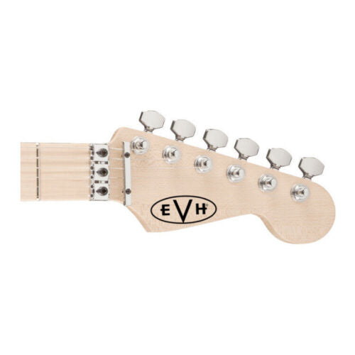 EVH Striped Series 6-String Electric Guitar (Black with Yellow Stripes)