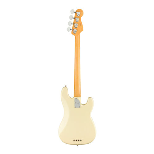 Fender American Professional II Bass 4-String Guitar Left-Handed (Olympic White)