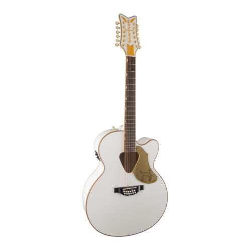 Gretsch G5022CWFE-12 Rancher Falcon 12-String Acoustic-Electric Guitar (White)