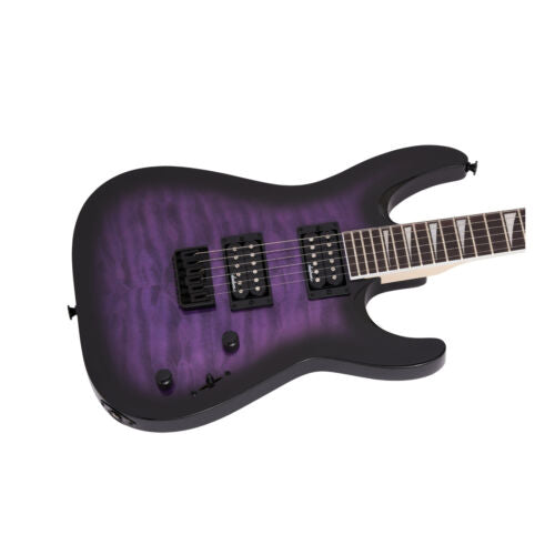 Jackson JS Series Dinky Arch Top JS32Q DKA HT Guitar (Transparent Purple Burst)