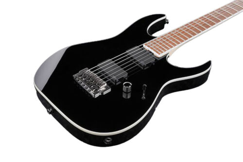 Ibanez RG Iron Label 6-String Electric Guitar (Right-Handed, Black)