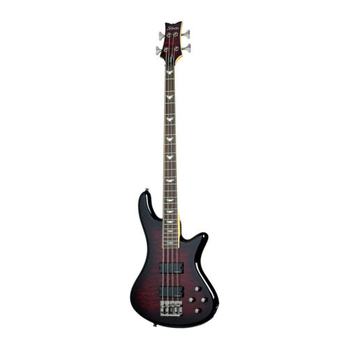 Schecter Stiletto Extreme 4-String Bass Guitar (Right-Handed, Black Cherry)