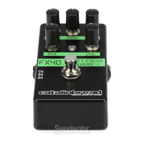 Catalinbread Soft Focus Shoegaze Reverb Pedal (Black)