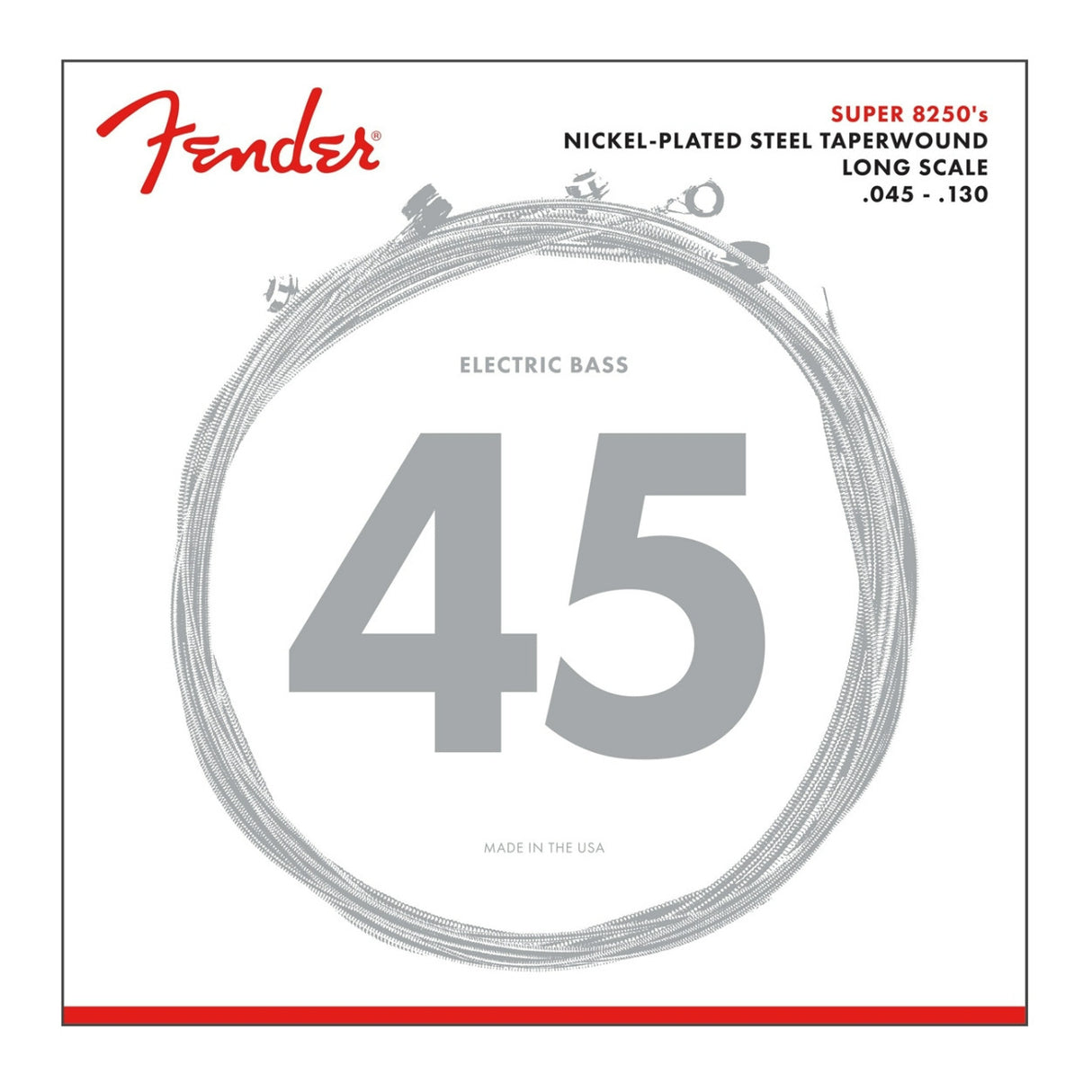 Fender Nickel-Plated Steel Bass Strings to Suit all Musical Styles (5-Strings)