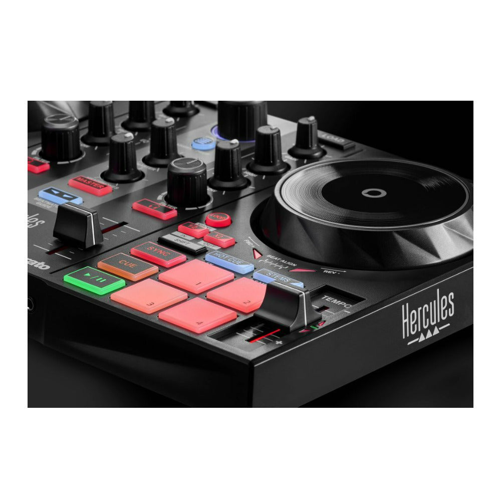 Hercules DJ Control Inpulse 200 MK2 2-Channel DJ Controller for Serato DJ Lite