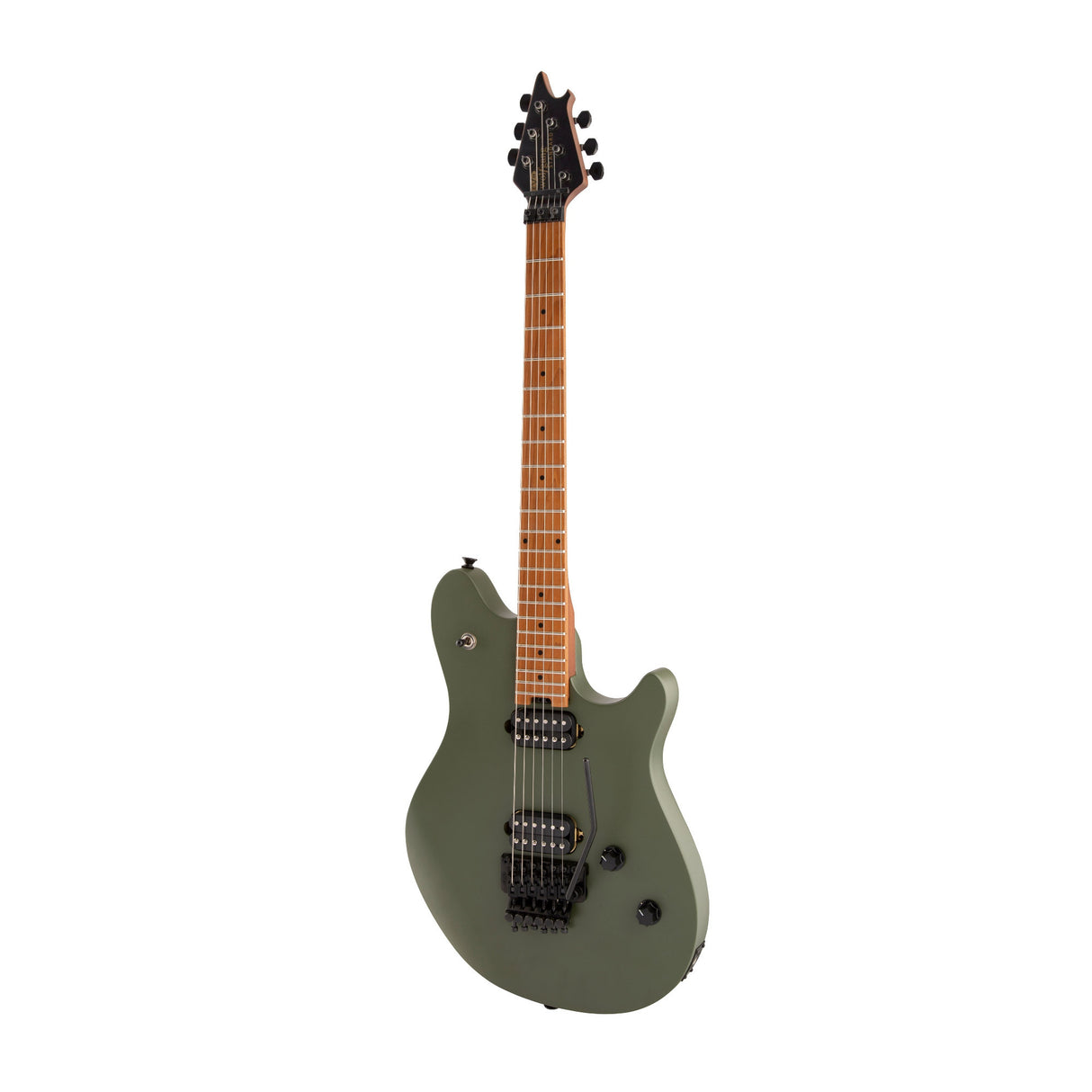 EVH Wolfgang Standard 6-String Electric Guitar (Army Drab) with HardShell Case