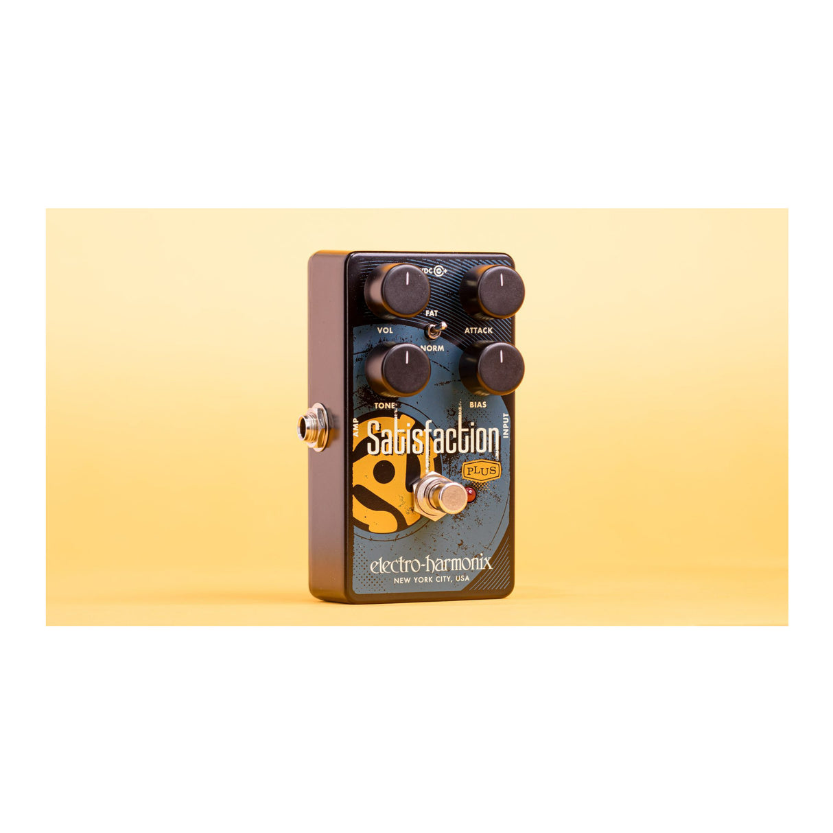 Electro-Harmonix Satisfaction Plus Fuzz True Bypass Electric Guitar Analog Pedal