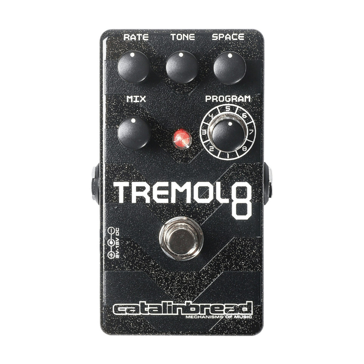 Catalinbread Tremolo 8 Guitar Effects Pedal with 9V Power Supply (Black) (Open Box)