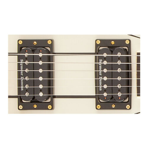 Jackson Pro Series Rhoads 6-String Electric Guitar (Ivory with Black Pinstripes)