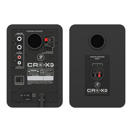 Mackie CR3-XBT 3-Inch Multimedia Monitors with Bluetooth (Pair)