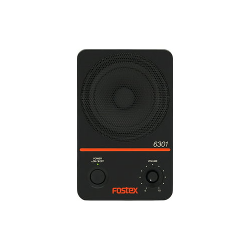 Fostex 6301ND 4-Inch Active Monitor Speaker (Single, 20W D-Class Amplifier)