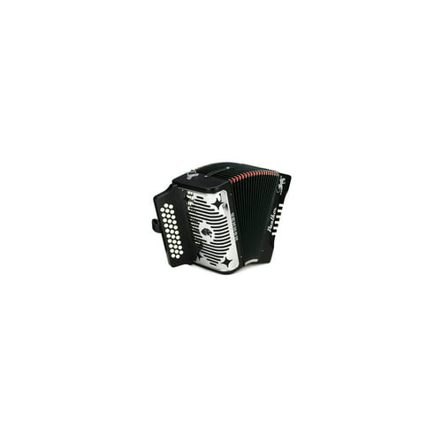Hohner Accordion 3100FB Panther 3-Row Diatonic Accordion with Hohner AGB Gig Bag