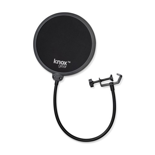 AKG P120 High Performance Recording Microphone with Pop Filter & Boom Arm Bundle