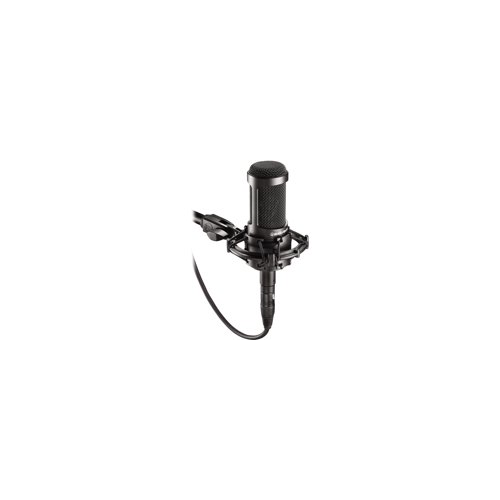 Audio Technica AT2035 Studio Condenser Microphone with Pop Filter and Accessory Bundle