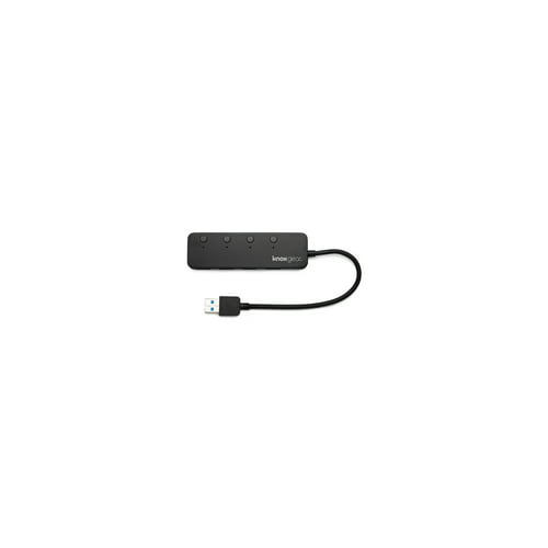 Hercules DJ Starter Kit with Laptop Stand and Knox Gear 4-Port USB 3.0 Hub