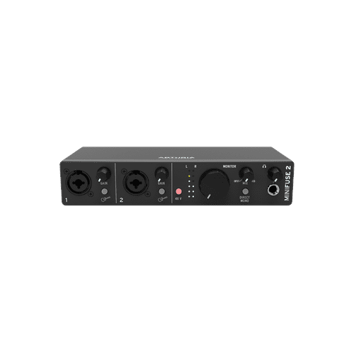 Arturia MiniFuse 2 Audio Interface (Black)