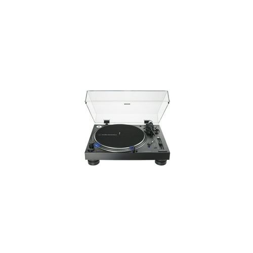 Audio-Technica AT-LP140XP-BK Direct-Drive Fully Manual DJ Turntable (Black)