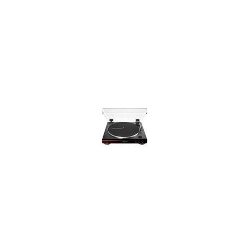 Audio-Technica AT-LP60X Fully Automatic Belt-Drive Stereo Turntable (Brown)