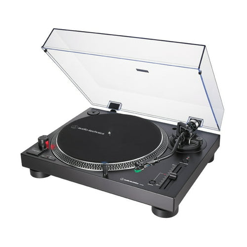Audio-Technica AT-LP120X-USB Direct-Drive Turntable w/Bookshelf Speakers Bundle