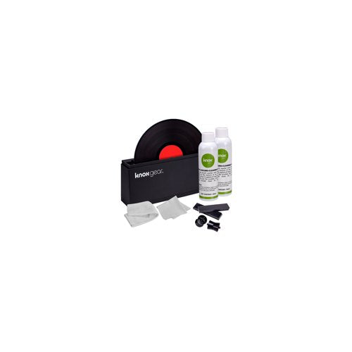 Audio-Technica AT-LP60X Bluetooth Turntable Black w Knox Vinyl Cleaning Kit