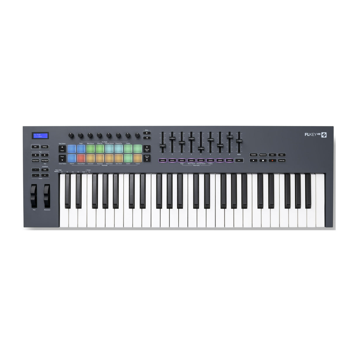 Novation FLkey 49-Key MIDI Keyboard Controller for FL Studio with Custom Modes