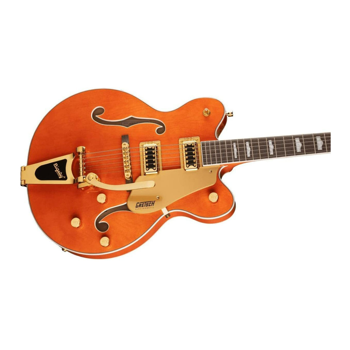 Gretsch G5422TG Electromatic Classic 6-String Electric Guitar (Orange) with Case
