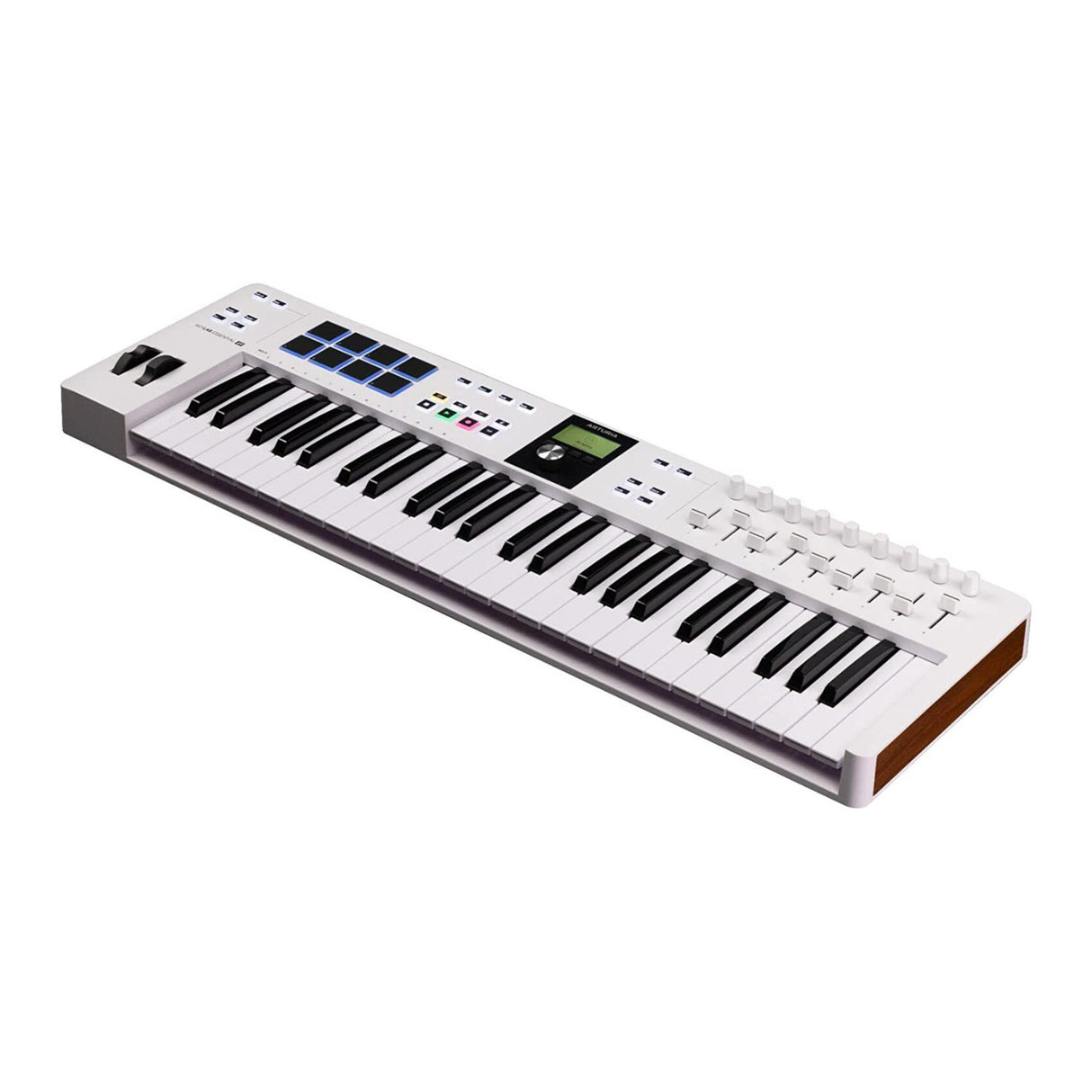 Arturia KeyLab Essential 49 mk3 MIDI Keyboard Controller w/Stand, Pedal Bundle